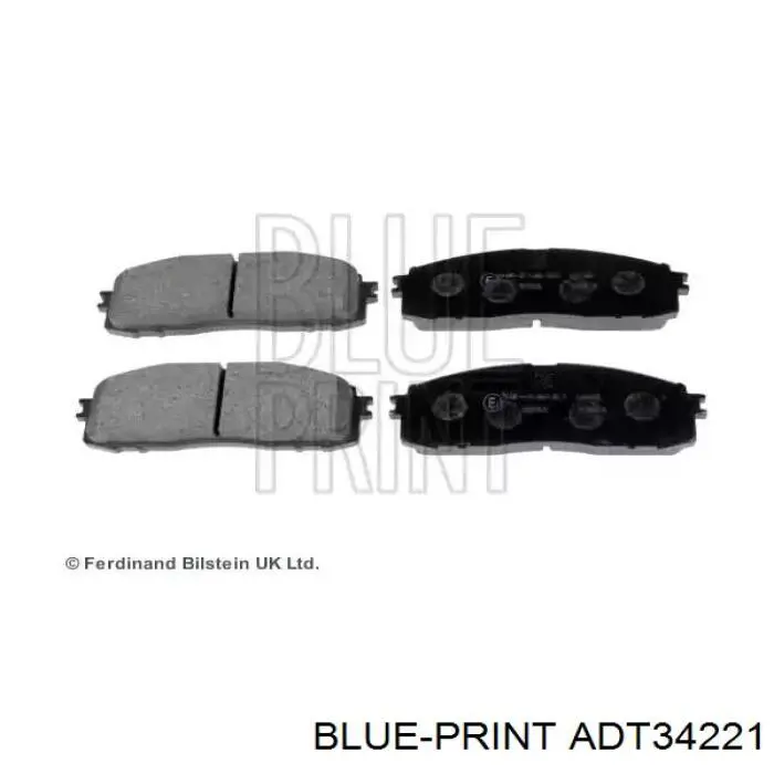 Задние тормозные колодки 5SP066 Samko