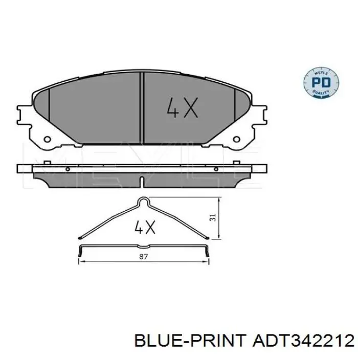 Купить 302224 VALEO Колодки тормозные