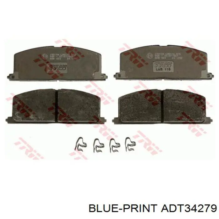 0449112291 Toyota Колодки передние