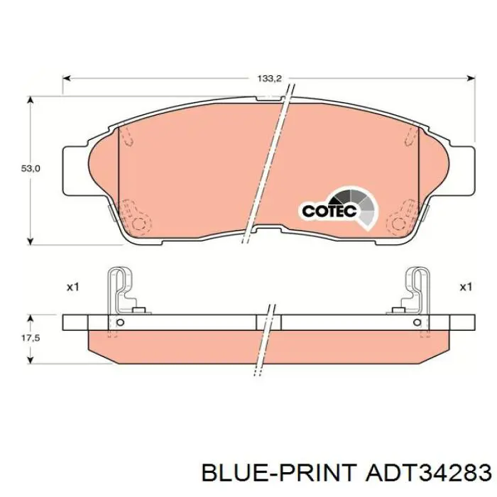 ADT34283 Blue Print