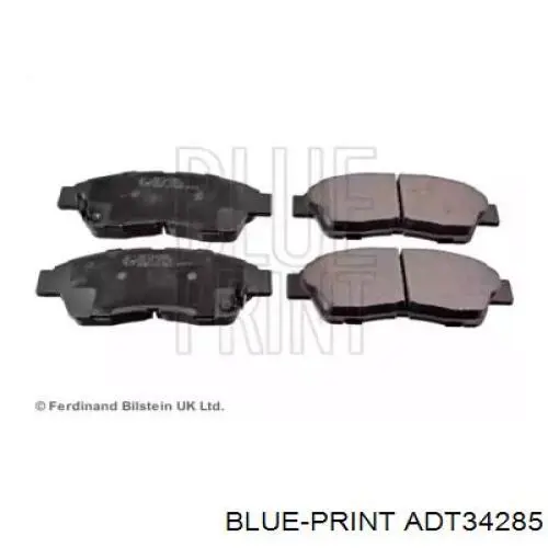 Колодки Blue Print ADT34285 цена, от 18.24 USD