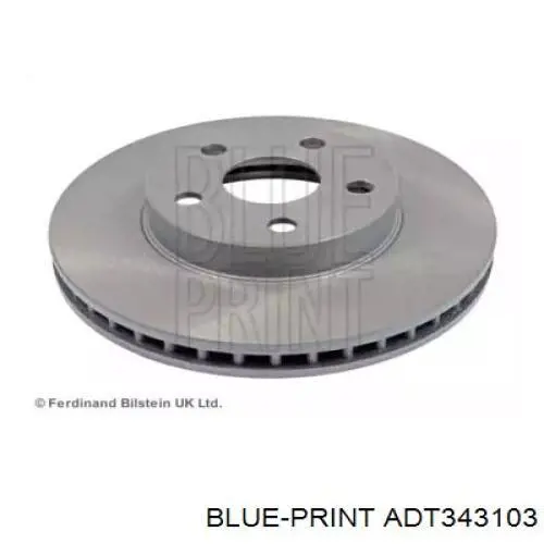 ADT343103 Blue Print передние тормозные диски
