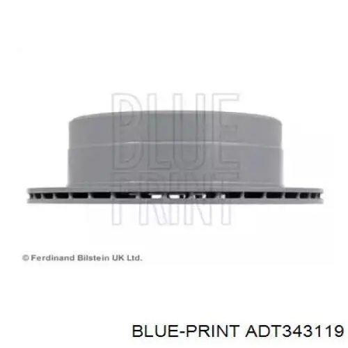 Задний дисковый тормоз Blue Print ADT343119