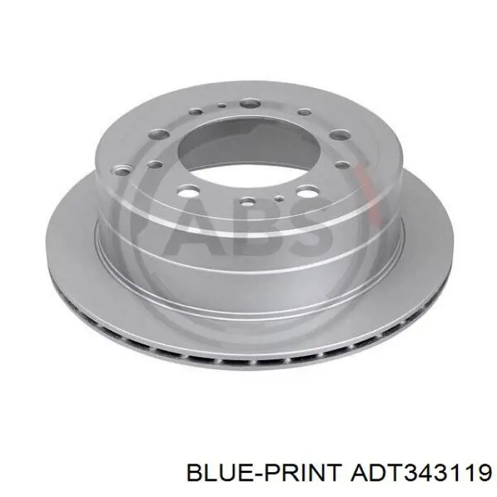 Тормозные диски ADT343119 Blue Print