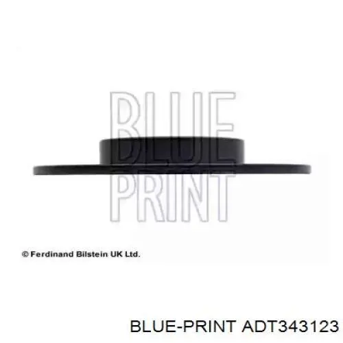 Тормозные диски ADT343123 Blue Print