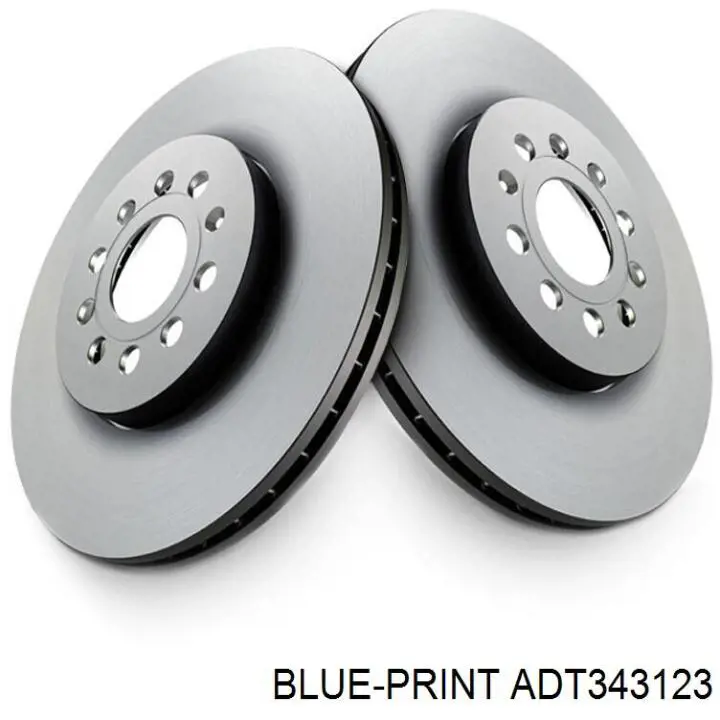 Купить ADT343123 Blue Print Диск тормозной задний
