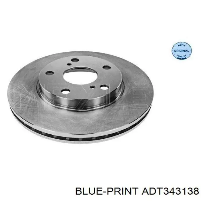 Тормоз дисковый передний Blue Print ADT343138 цена, от 35.70 USD