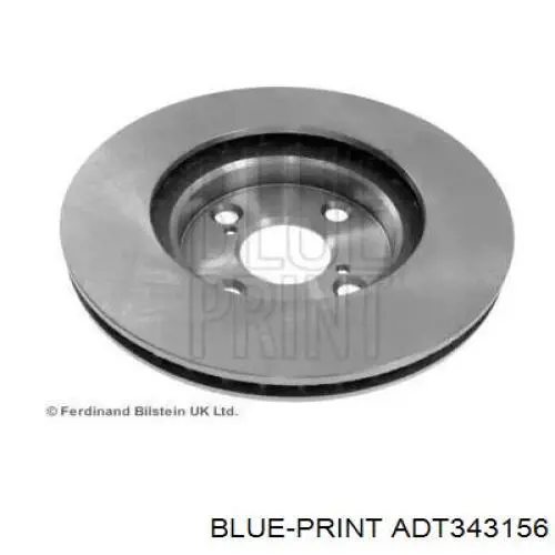 Передние тормозные диски ADT343156 Blue Print