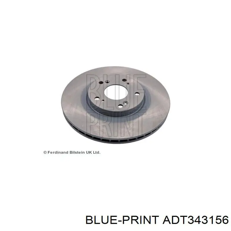 Передний тормозной диск Blue Print ADT343156