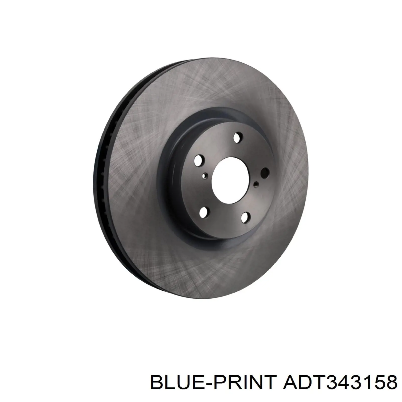 Передние тормозные диски ADT343158 Blue Print