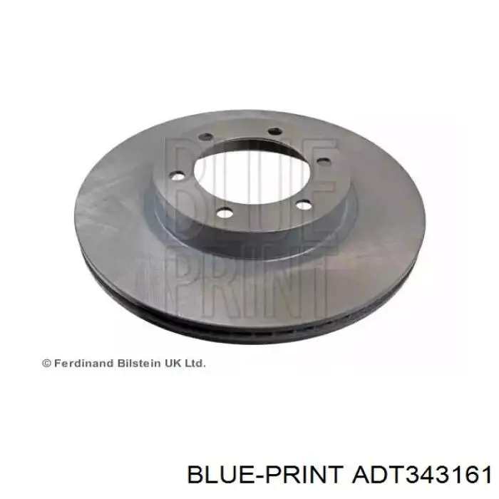 ADT343161 Blue Print передние тормозные диски