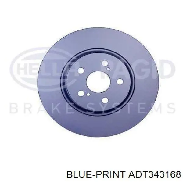 Тормоз дисковый передний Blue Print ADT343168 цена, от 43.53 USD