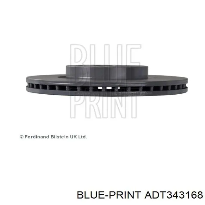 Передний тормозной диск Blue Print ADT343168