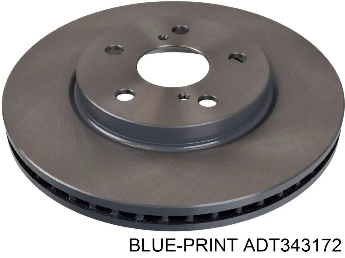 Передние тормозные диски ADT343172 Blue Print