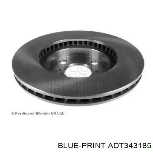 Передние тормозные диски ADT343185 Blue Print