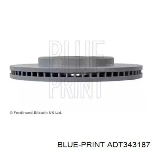 ADT343187 Blue Print передние тормозные диски