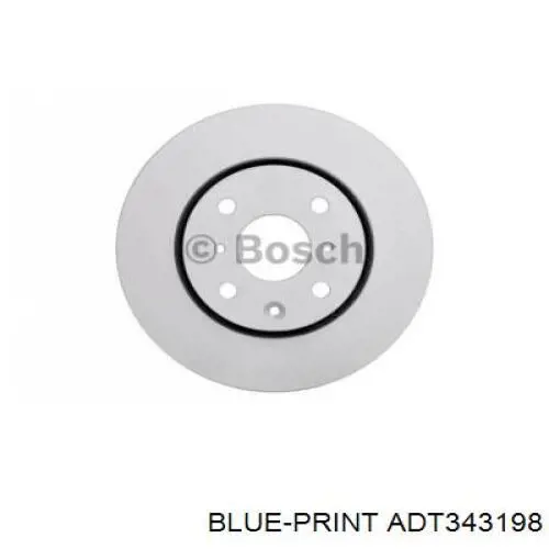 ADT343198 Blue Print Диск тормозной передний