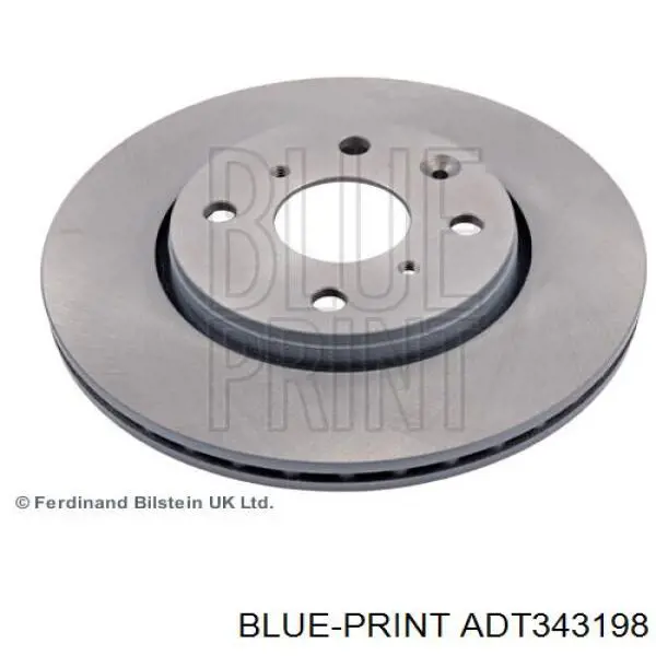 ADT343198 Blue Print передние тормозные диски