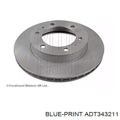 Передние тормозные диски ADT343211 Blue Print