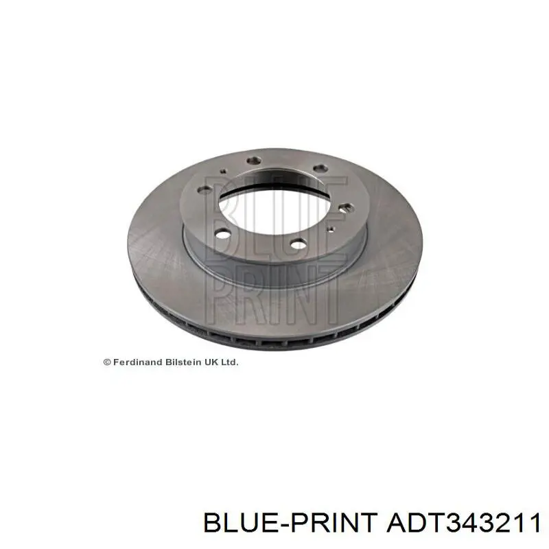 Передние тормозные диски ADT343211 Blue Print