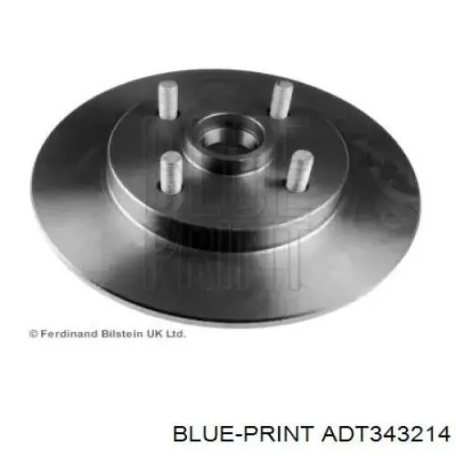 Тормозные диски ADT343214 Blue Print