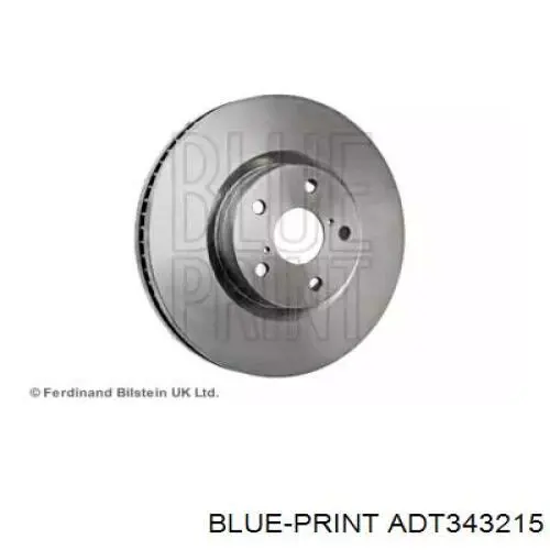 Передний тормозной диск Blue Print ADT343215