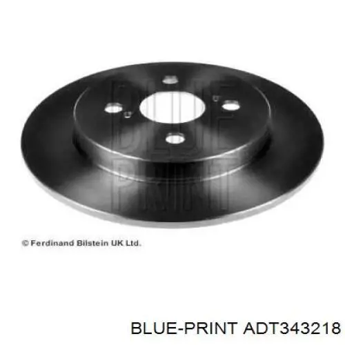 Тормозные диски ADT343218 Blue Print