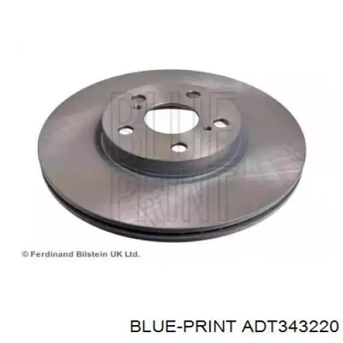 Передние тормозные диски ADT343220 Blue Print