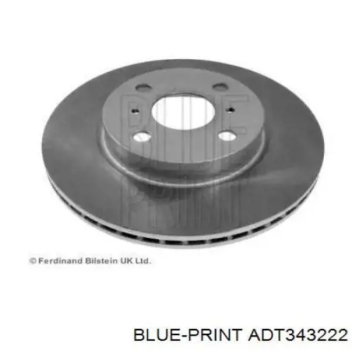 Передние тормозные диски ADT343222 Blue Print