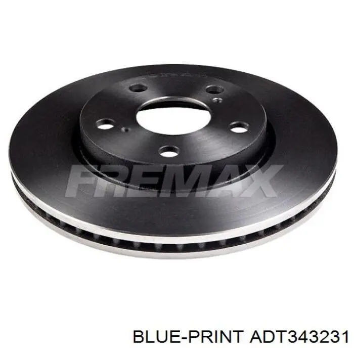 Передние тормозные диски PRD2498 Protechnic