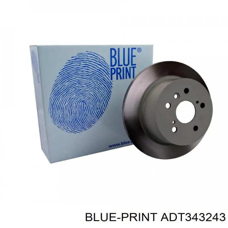 ADT343243 Blue Print disco do freio traseiro