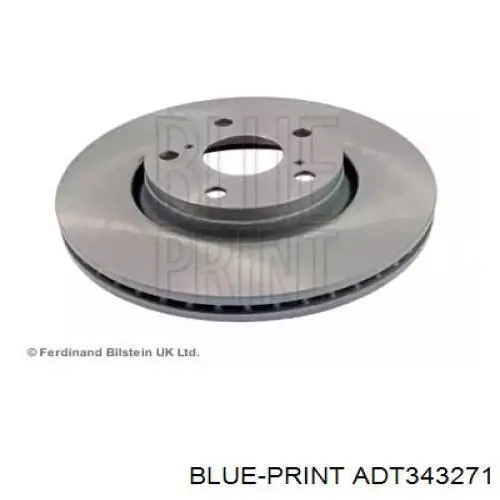 Передние тормозные диски ADT343271 Blue Print