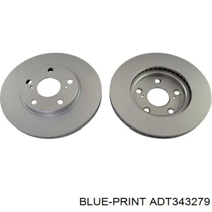 Передний тормозной диск Blue Print ADT343279