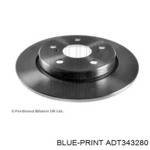 Тормозные диски ADT343280 Blue Print