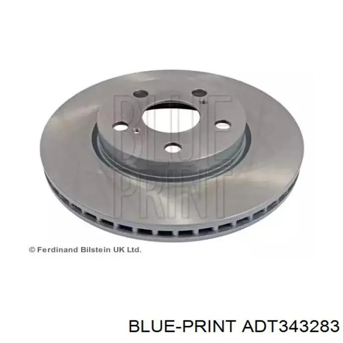 Передние тормозные диски ADT343283 Blue Print