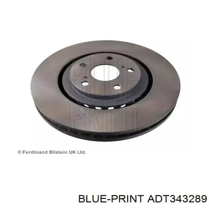 ADT343289 Blue Print диск тормозной передний