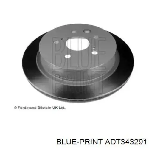 Купить ADT343291 Blue Print Диск тормозной задний