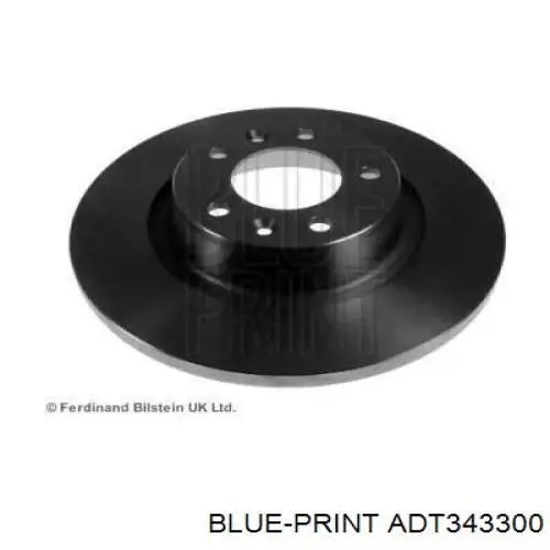 Тормозные диски ADT343300 Blue Print