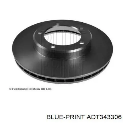 ADT343306 Blue Print disco do freio dianteiro