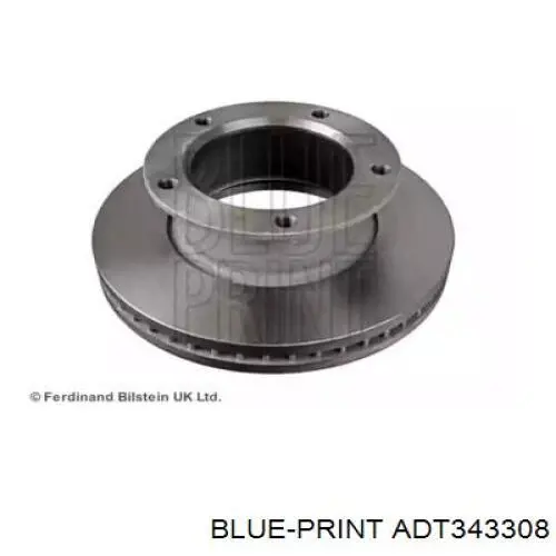 Передние тормозные диски ADT343308 Blue Print