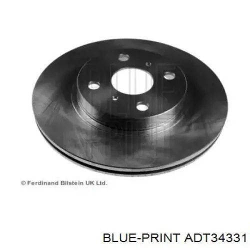 Передние тормозные диски ADT34331 Blue Print