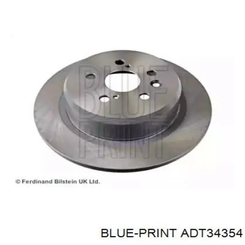 Тормозные диски ADT34354 Blue Print