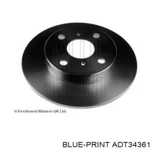 Передние тормозные диски ADT34361 Blue Print