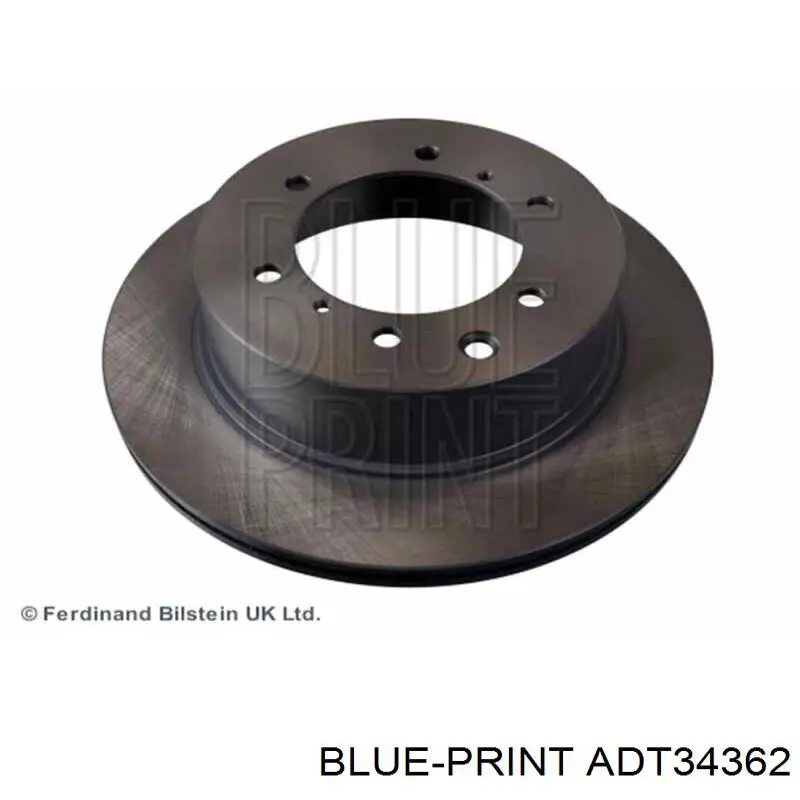 ADT34362 Blue Print Диск тормозной передний