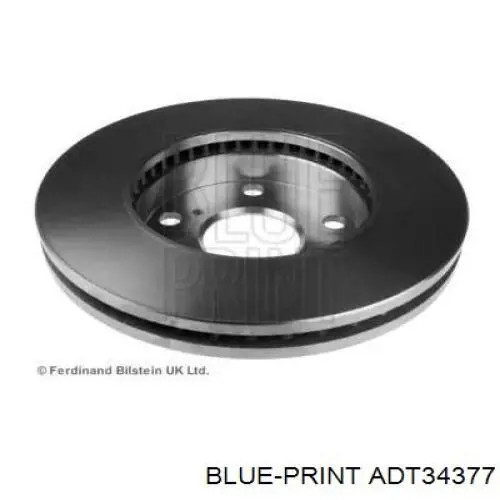 Передний тормозной диск Blue Print ADT34377
