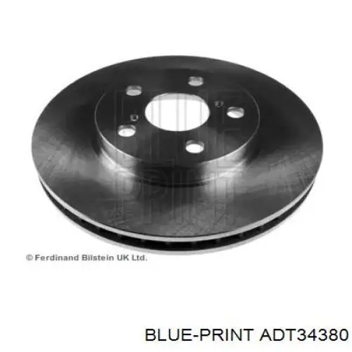 Передние тормозные диски ADT34380 Blue Print