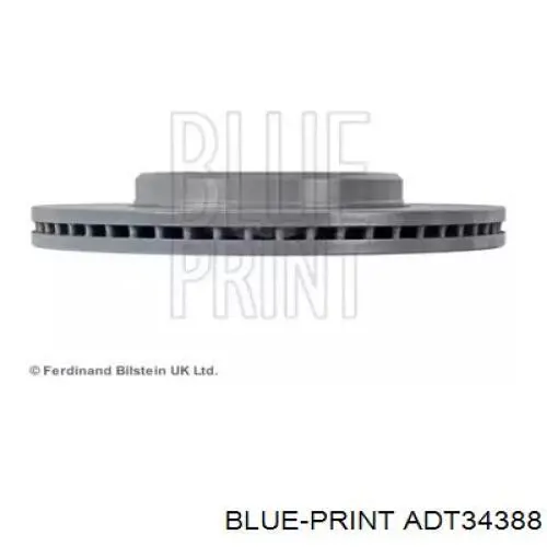 Freno de disco delantero ADT34388 Blue Print