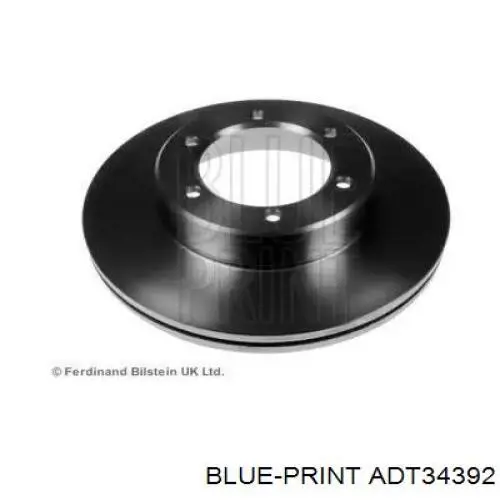 Передние тормозные диски ADT34392 Blue Print