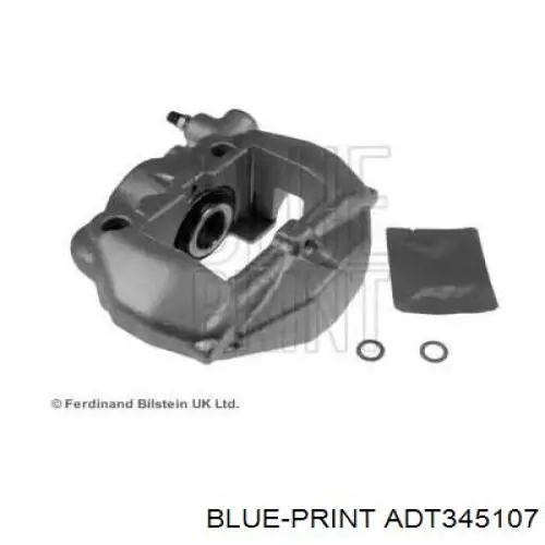 Суппорт тормозной задний правый ADT345107 Blue Print