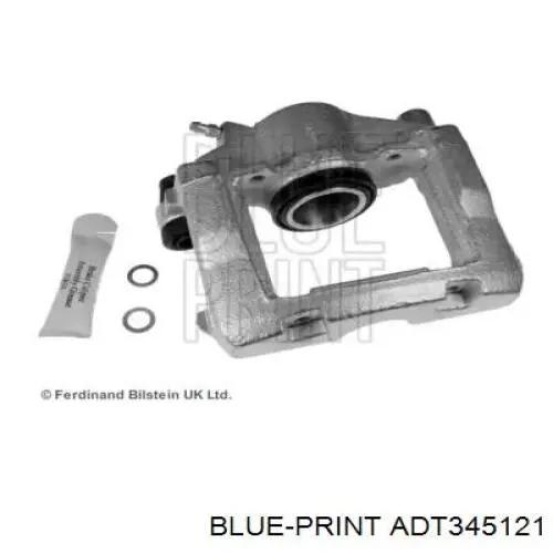 Суппорт тормозной задний левый ADT345121 Blue Print